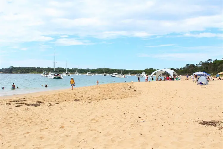 Jibbon Beach in Bundeena.