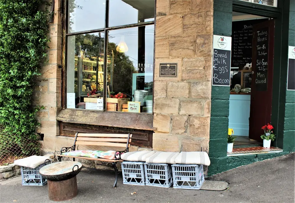 Quaint corner shop in Balmain, an older area in Sydney.