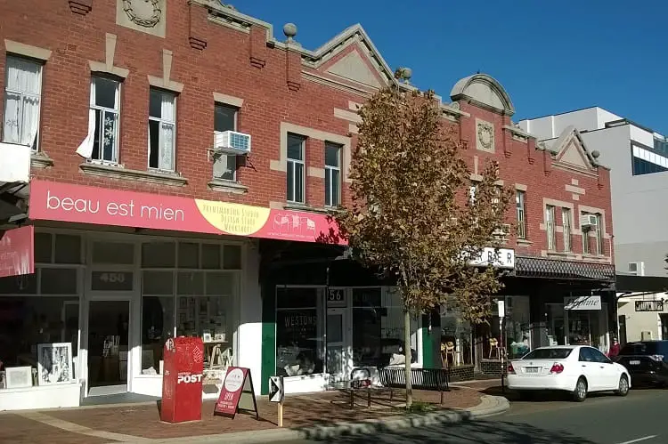 Northbridge shops in Perth.