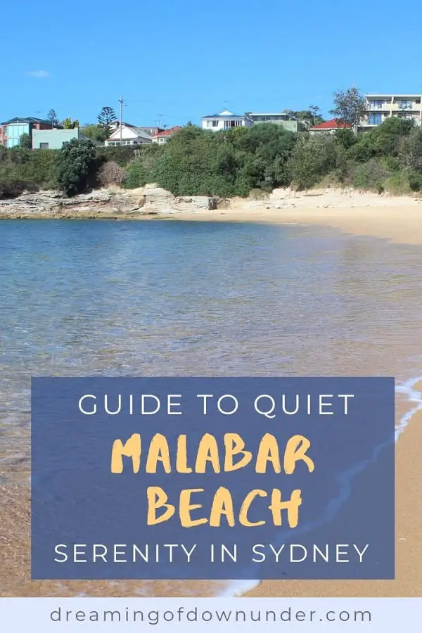 Visit Sydney's stunning Malabar Beach - calm, clear water for swimming or paddle boarding, soft sand for lounging on and a rockpool overlooking the bay. Quiet and beautiful.