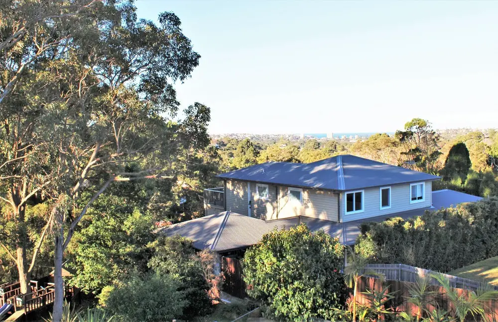 View from a house in North Balgowlah: decide where to live in Sydney!