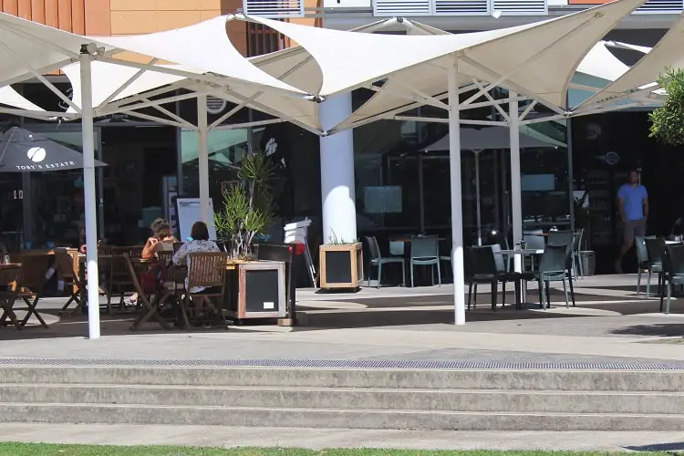 Cafes at Little Bay, Sydney.