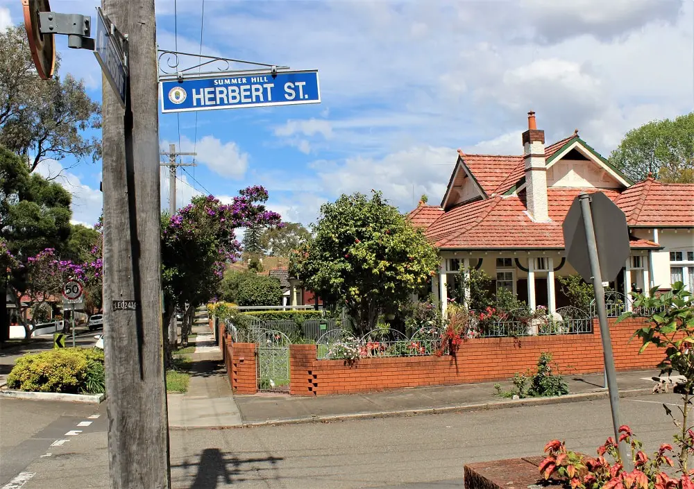 Summer Hill, an Inner West Sydney suburb.