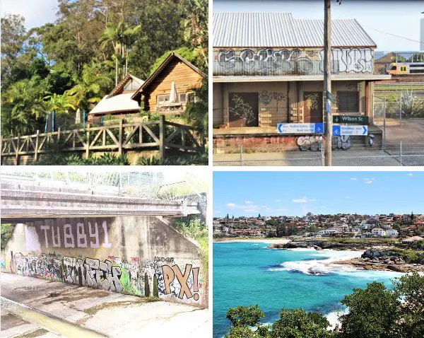 Montage of Sydney suburbs.