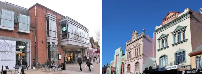 Australian architecture vs UK