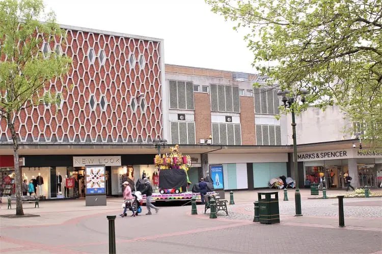 Mell Square in Solihull, UK.