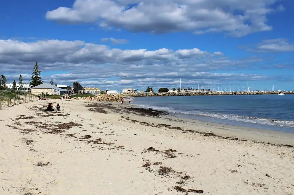 A sunny day at Bathers Bay, Fremantle Australia.