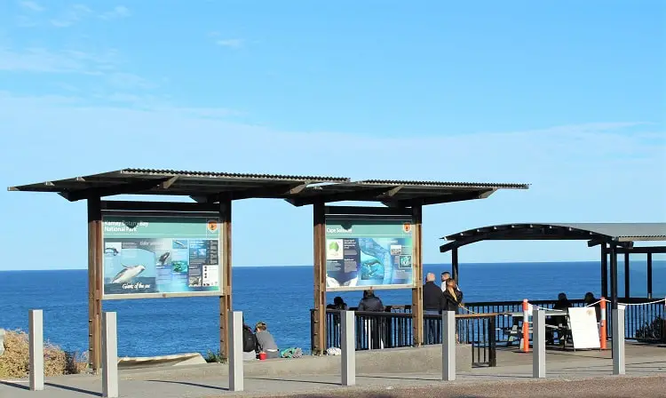 Whale watching platform, Kurnell.