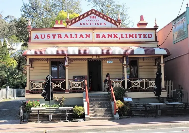 Cafe in Kangaroo Valley, Southern Highlands NSW.