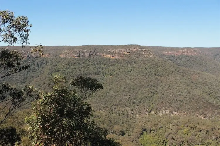Grand Canyon lookout in Morton National Park.
