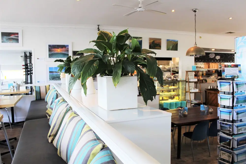 Hyams Beach Store and Cafe at 76 Cyrus St in Jervis Bay, Australia.