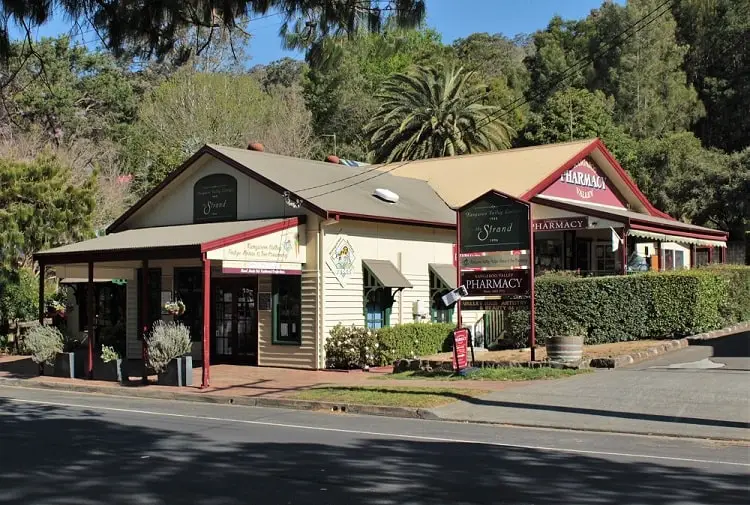 Heritage buildings in Kangaroo Valley, Southern Highlands.