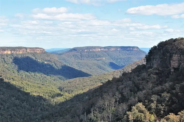 Richardson lookout in Fitzroy Falls, Australia.