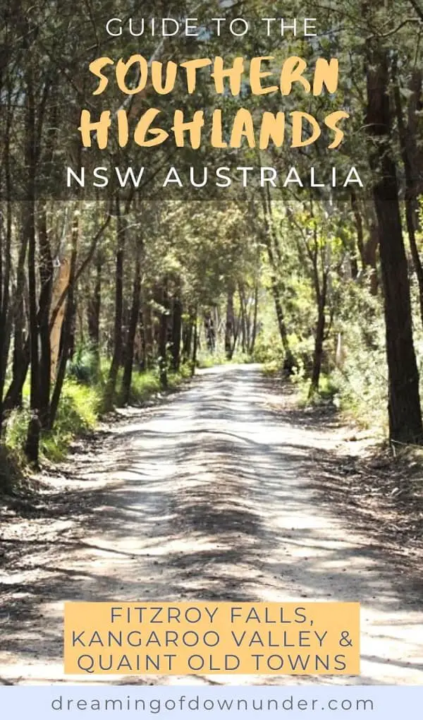 Top things do in the Southern Highlands, NSW - a great day trip from Sydney. Includes quaint old towns such as Bowral, stunning waterfalls at Fitzroy Falls & the beautiful Kangaroo Valley.