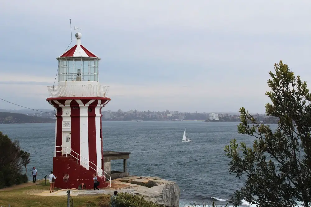 Hornby Lighthouse, Sydney Harbour.