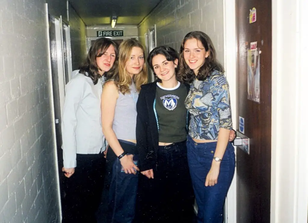 Freshers at Ranmoor House halls at the University of Sheffield in 2000.