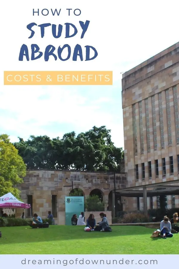 How to study abroad and find a student exchange program, plus the costs, finding a university and timings for study abroad Australia.