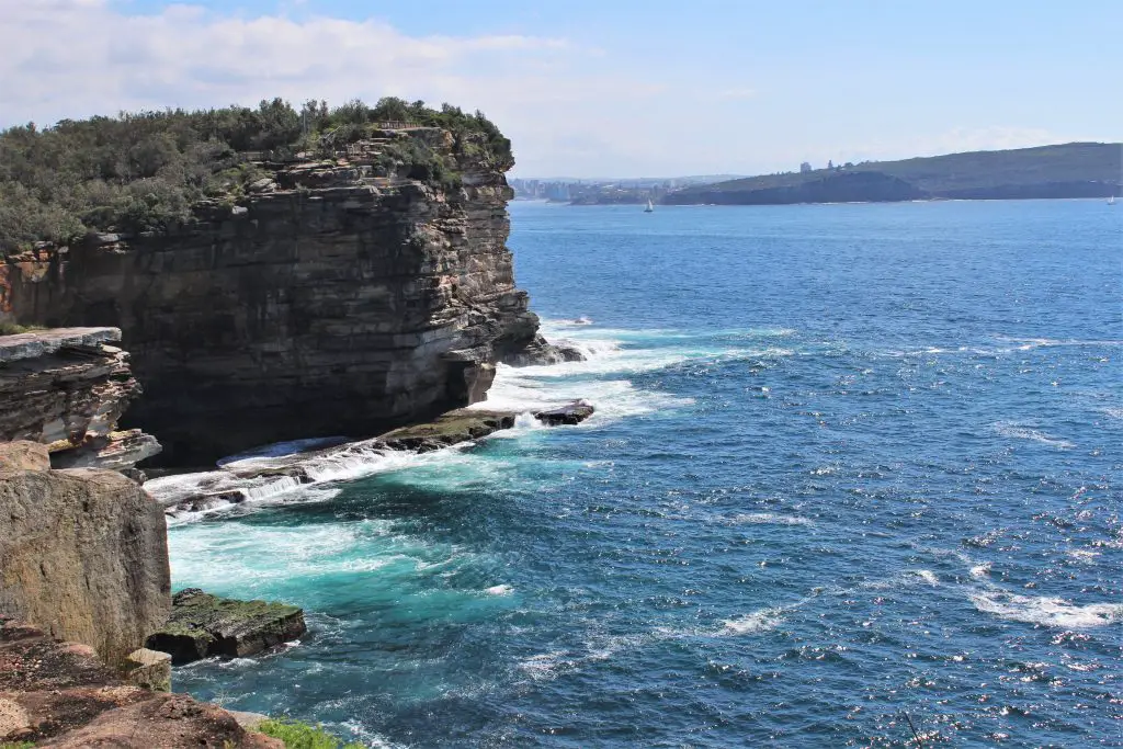 The Gap cliffs, Sydney.