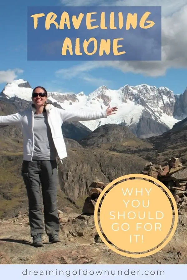 Scared of travelling alone? Don't be! Read my nine reasons to travel solo and reap the benefits for life.