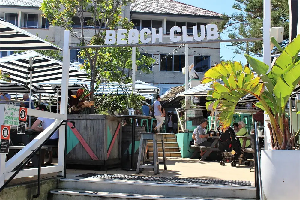 Beach Club at Watsons Bay Boutique Hotel, Sydney.