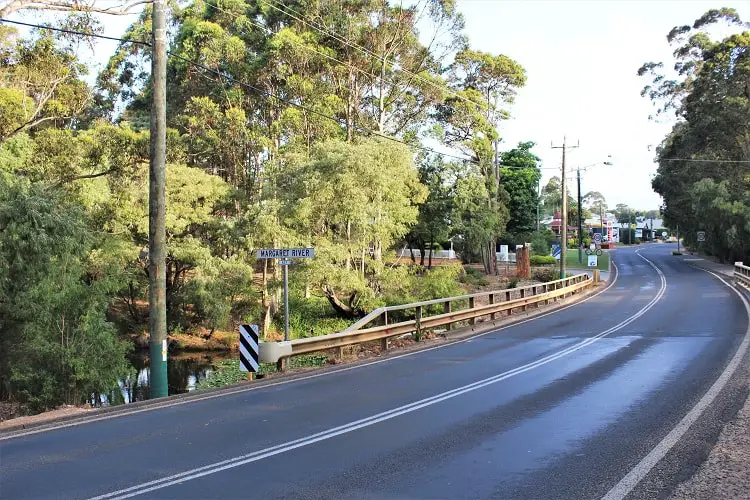 A winding road in southwest Australia.