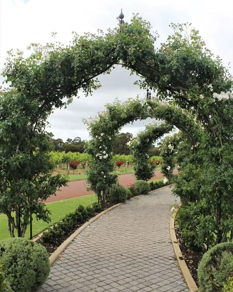 Gardens at Voyager Estate in Western Australia.