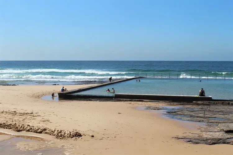 Austinmer Rock Pool in Wollongong.