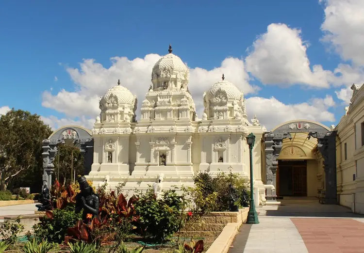 Beautiful Hindu Sri Venkateswara Temple in Helensburgh.