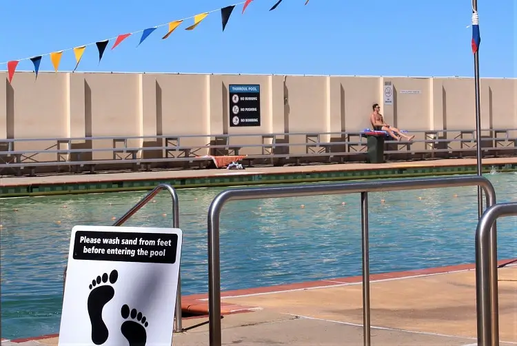  Thirroul Pool, directly behind Thirroul Beach.