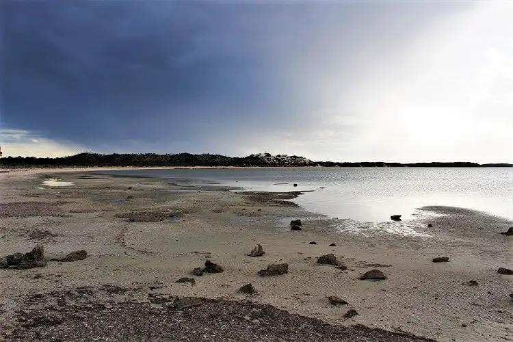 Yangie Bay in South Australia's Eyre Peninsula.