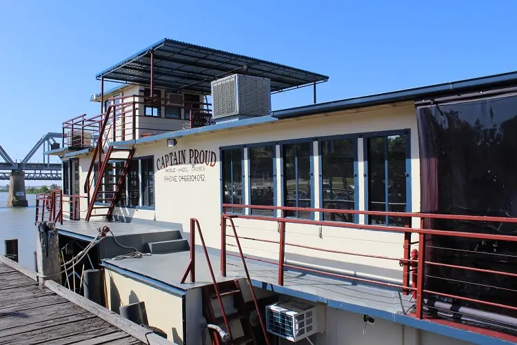 Captain Proud Murray River paddle boat, a cruise to take near Adelaide.