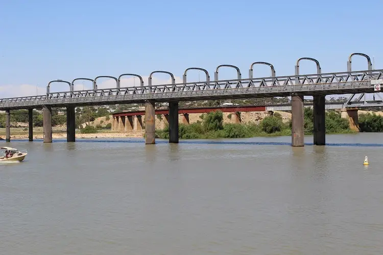 Murray River paddle boat cruise in Murray Bridge, South Australia.