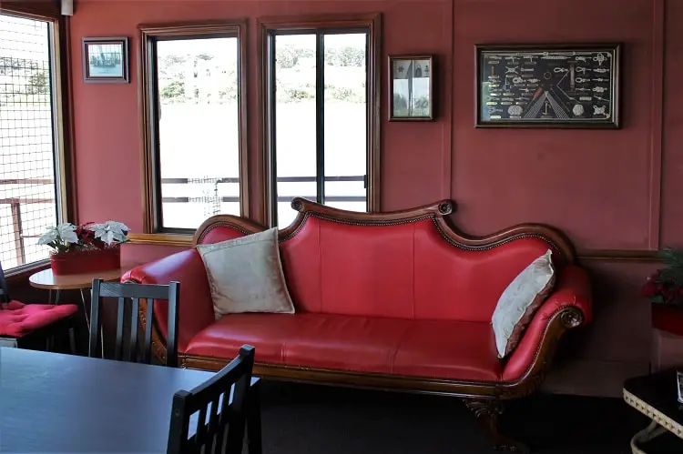 Captain Proud Murray River paddle boat cruise - inside the boat.