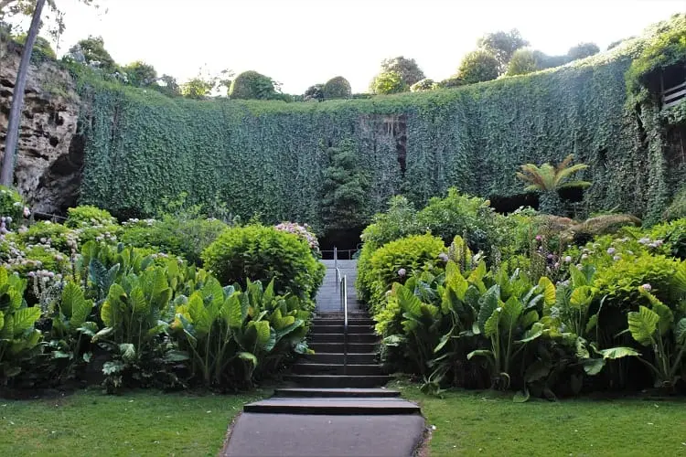 Beautiful Umpherston Sinkhole sunken garden.