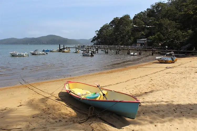 Enjoy a Sydney day trip to car-free Dangar Island in the Hawkesbury River. Relax on Bradleys Beach, eat at Dangar Island Cafe and hike through the forest.