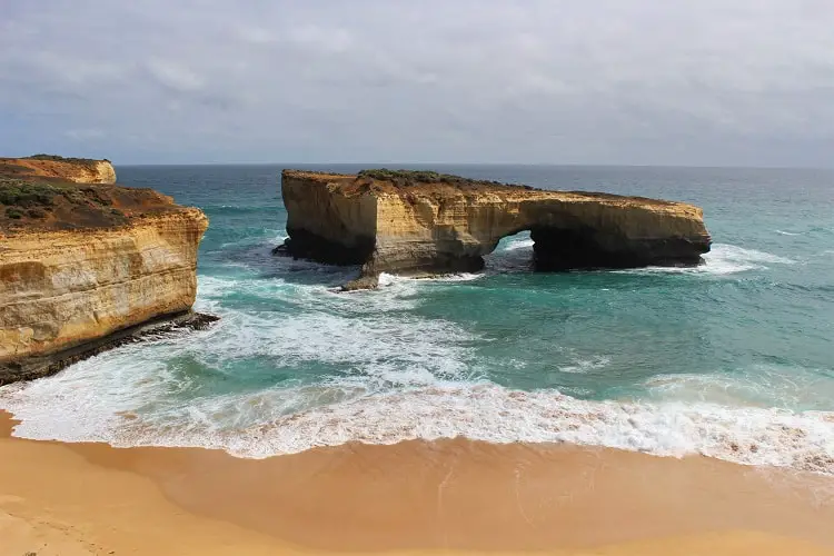 London Bridge coastal formation in Australia.