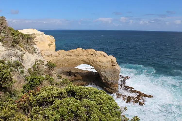 The Arch coastal formation.