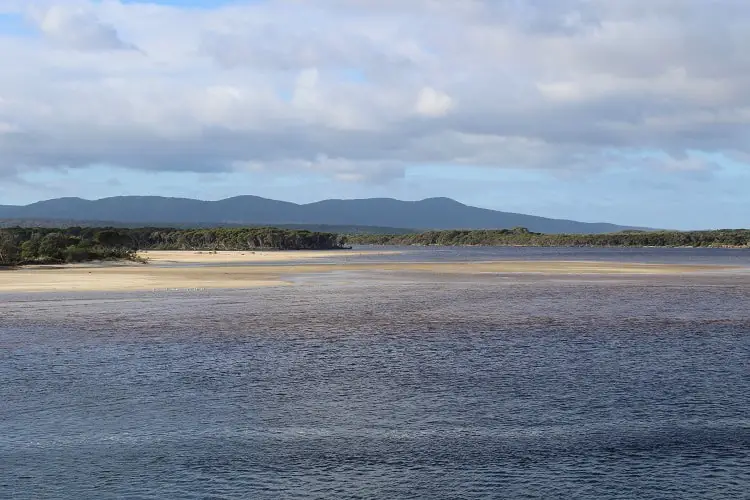 Mallacoota Inlet in Mallacoota, Victoria.