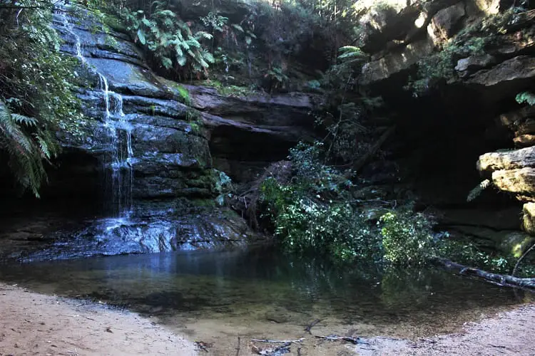 Short Blue Mountains walks: Pool of Siloam, Leura.