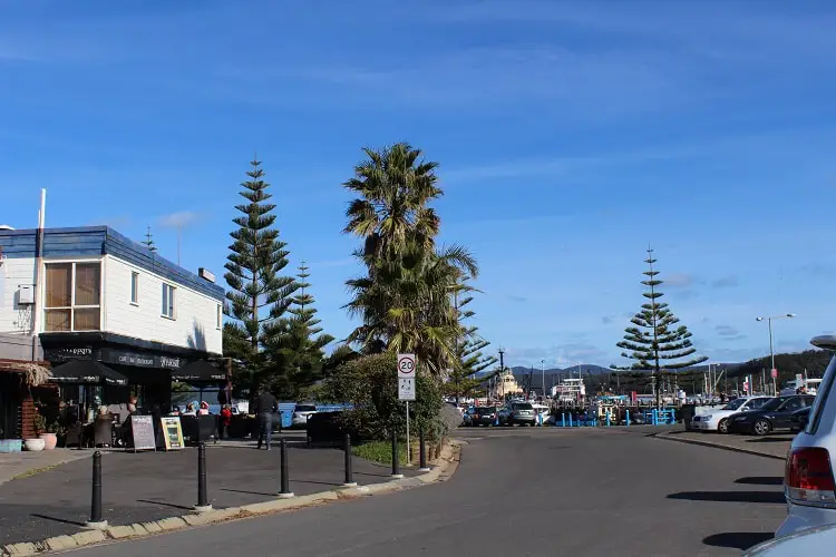 Cafes at Snug Cove, Eden NSW.