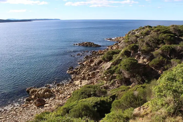 Tathra Memorial Garden lookout on the Sapphire Coast drive NSW.