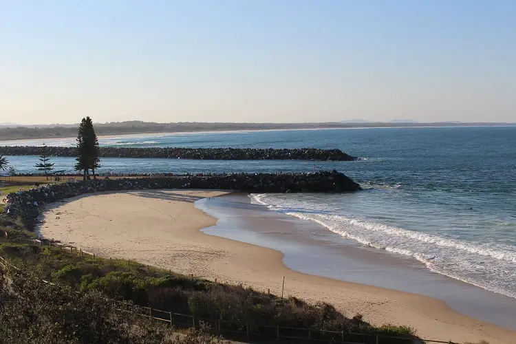 Things to do in Port Macquarie: beach walk.