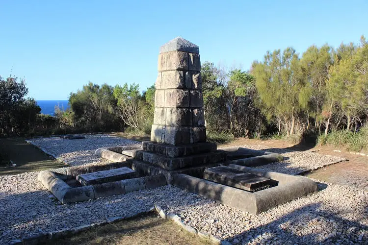 German Monument at Trial Bay.