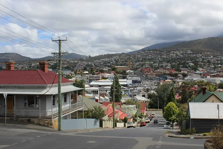 Living in Hobart, Tasmania: real estate overview.