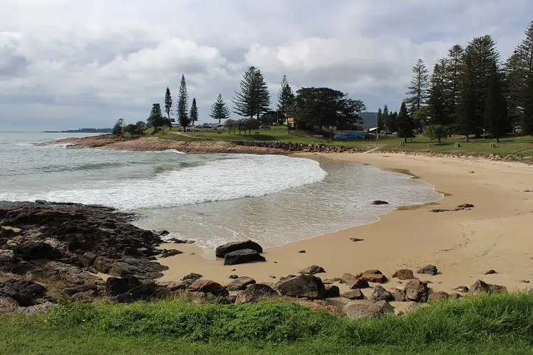 Horseshoe Bay Beach in Mid-North Coast NSW.