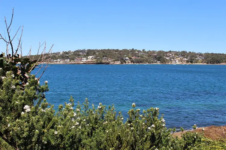 Views of Bundeena from the Cronulla Beach Walk, Sydney, Australia.