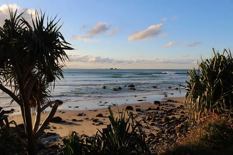 Passing Wategos Beach on the walk to Cape Byron Lighthouse.