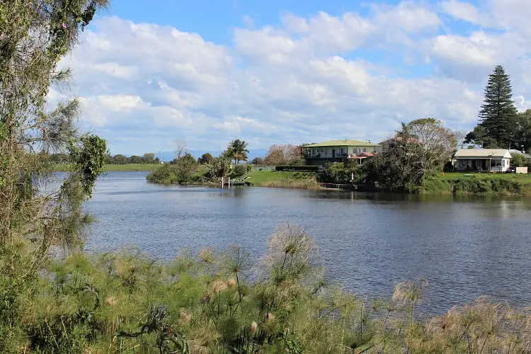 Macleay River in Gladstone NSW.