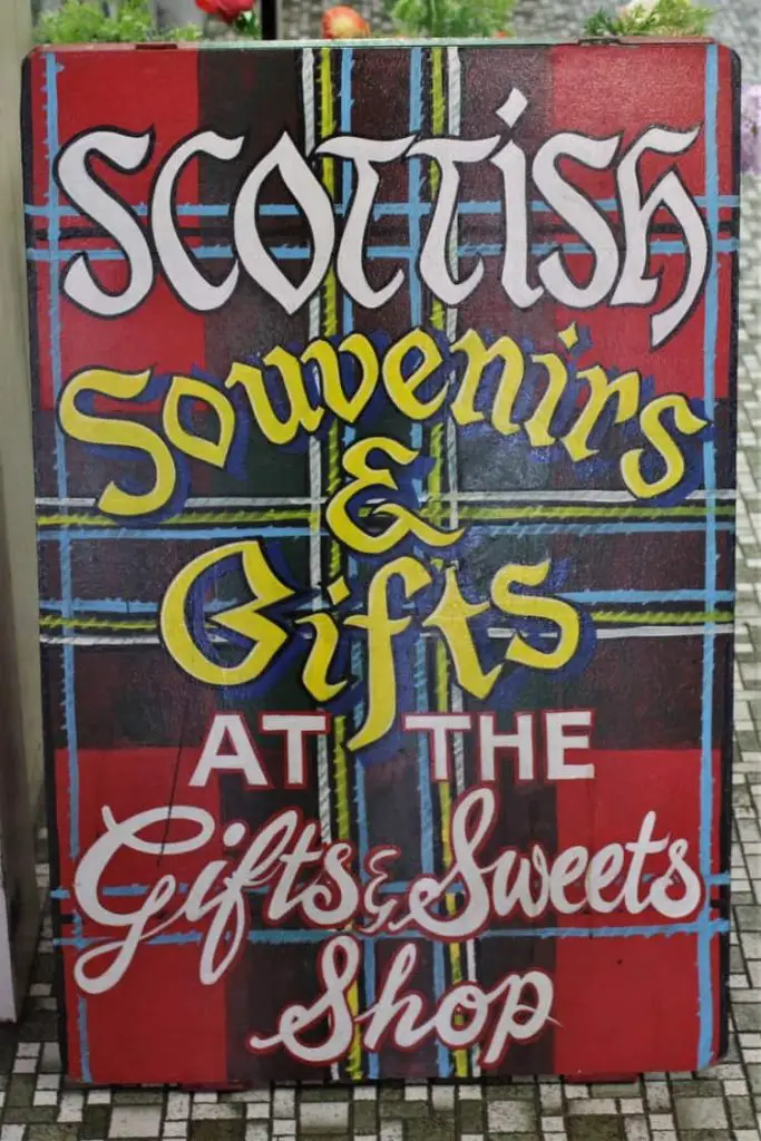 Scottish souvenirs in Maclean, a Scottish town in Australia.