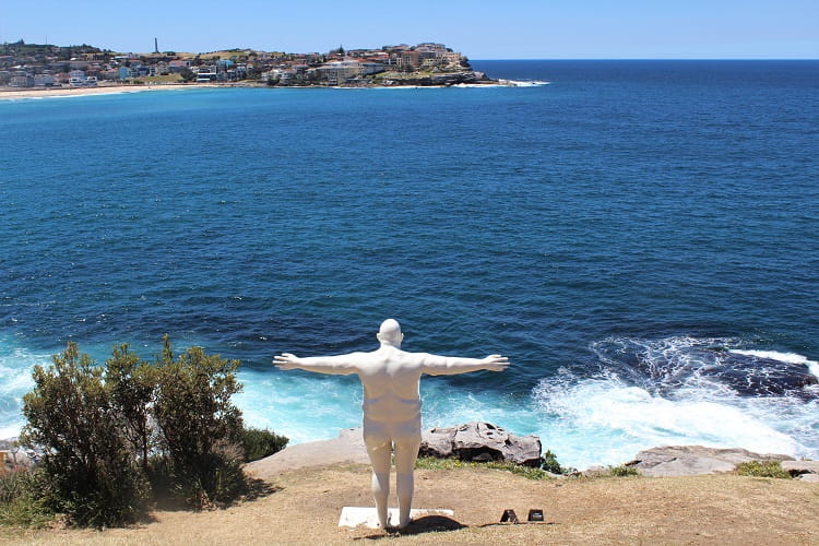 Sculptures by the Sea at Bondi Beach, Sydney.